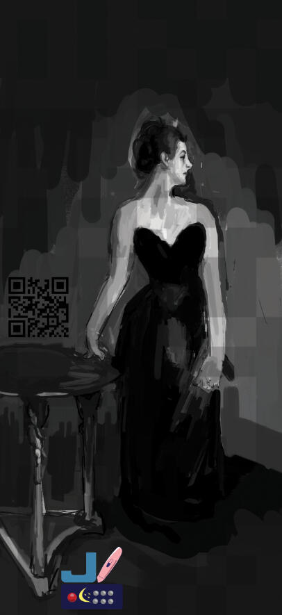 digital study of Madame X